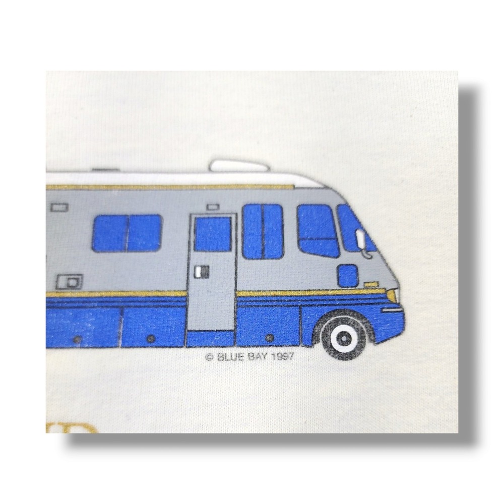 VTG Candy Hill Campground Winchester, VA Home Is Where You Park‎ It T-Shirt L - Picture 11 of 13